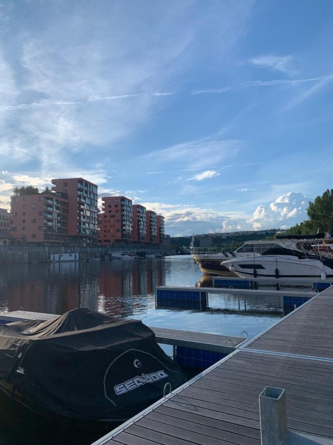 Marina Island - Modern Riverside With Terrace * Praga